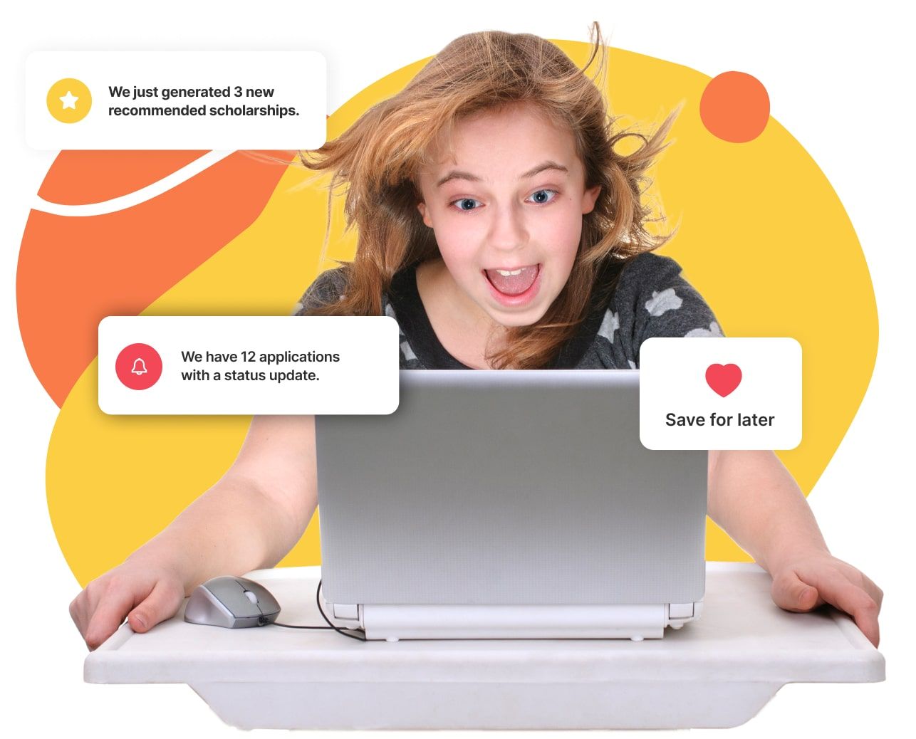 Boosts the chances of winning scholarships with ScholarshipOwl